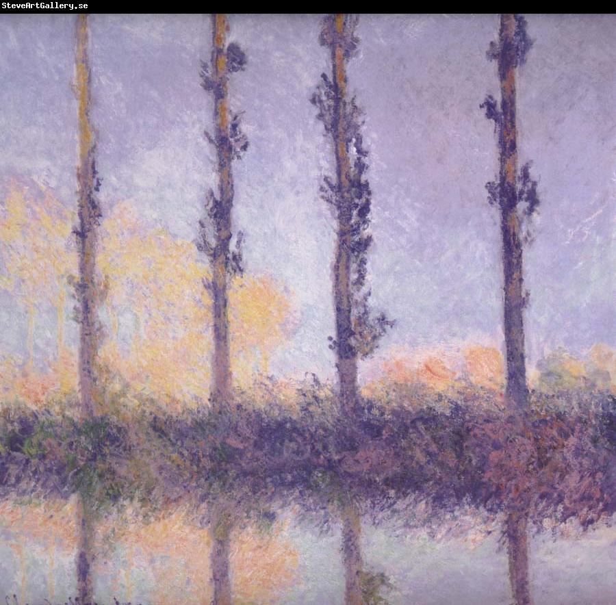 Claude Monet fFour Trees